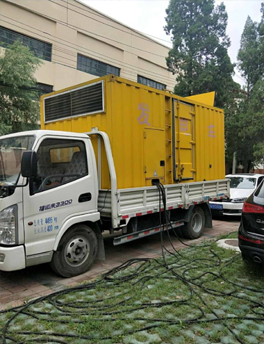 冷水江发电车出租-柴油发电机组排烟系统设计要求及其考虑因素